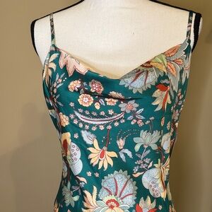 Paper Hearts Floral Midi Dress